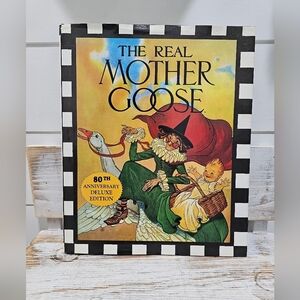 Vintage Mother Goose Childrens Book